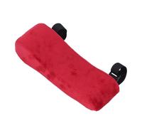 OVAQUIXI Gaming Chair Armrest Pad Durable Memory Foam Cover Relieve Pressure Armrest Elbow Pillow for Office Chair, Polyester Memory Foam, for Prolonged Sitting at The Office/Home (Red)