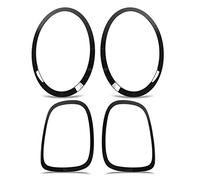 OVAQUIXI Glossy Black Headlight Taillight Trim Cover for F55 F56 F57 One S JCW 2014+ 3 Door 5 Door 2 Door Convertible