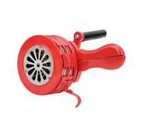 OVAQUIXI Hand Crank Emergency Siren, 120DB Manual Operated Portable Safety Alarm, Handheld Air Raid Warning Device