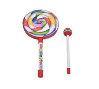 OVAQUIXI Hand Wooden Frame for, Lightweight and Portable, Ideal for Developing Imagination and Self-confidence (Lollipop)