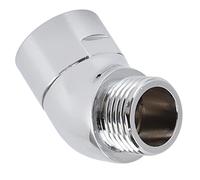 OVAQUIXI Handhold Shower Elbow Adapter, Brass Rotatable Fitting, G1/2in Shower Systems Accessory for Easy Installation