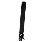 OVAQUIXI Horse Tail Bag Protector Tail Guard with Fringe Hook and Loop Fasteners for Clean Fly Protection Non Woven Fabric (Black)