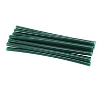 OVAQUIXI Hot Melt Glue Sticks 7x150mm Rapid Bonding 10 Pack (Green) | Polyurethane Rubber, Adhesive Rods, DIY Crafts and Repairs, School Projects, 20W Small Power Gun Compatible