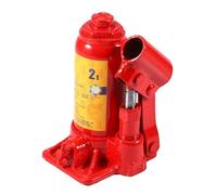 OVAQUIXI Hydraulic Jack 2T Capacity Enlarged Base Thick Steel Plate | Cast Steel Body, Resistant, Skid Resistant Top, Vehicle Repair, Automotive Lifter, Car Compatibility