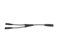 OVAQUIXI IEC320 C8 to Dual C7 Power Cord, PVC Material, Safe Y Split Cable, 2.5 Power for TVs, Speakers, and Laptops