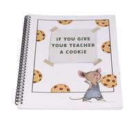 OVAQUIXI If You Give Your Teacher a Cookie Elegant and Beautiful Teacher Appreciation Book Thoughtful Design Thank You