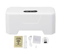 OVAQUIXI Infrared Automatic Toilet Flusher Smart Sensor Touchless Flushing with Water Saving Technology for Standard Toilets 1800mAh Battery