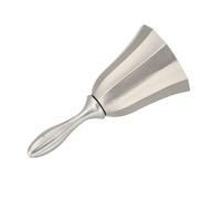 OVAQUIXI Innovative Zinc Alloy Table Bell, Geometric Modeling, Hand Bell for, Zinc Alloy, Old Pewter for Ornament or Friend