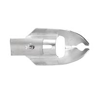 OVAQUIXI Jigsaw Coping Foot Tool, Plated Steel, Variable Speed | Curved Molding Woodworking, Most Models Compatible, Plated Steel, 10.5 X 6 X 3 Cm, 124 G, 0.5 Cm Thread