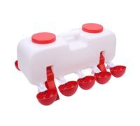 OVAQUIXI Large Capacity Automatic Chicken Drinker Stable Base Waterer for Raising Chickens, Ducks, Geese