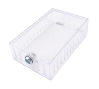 OVAQUIXI Large Thermostat Clear Cover, Control Energy Cost Temperature Stability Safety Lock Thermostat Lock Box Premium Acrylic for On Wall