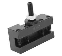 OVAQUIXI Lathe Tool Post Holder High-Carbon Steel Construction Efficient Tool Management Superior Stability Lathe Swing Bit Range 10-15in 1/4 to 5/8in for Machining Automobile