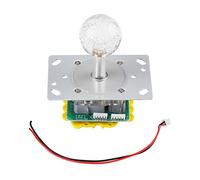 OVAQUIXI LED Joystick, Colorful Illuminated 4 to 8 Way Control Stick with Micro Switch for Game Machine DIY Project