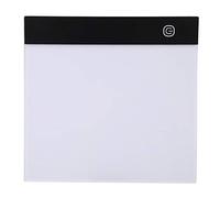 OVAQUIXI LED Tracing Light Box, A5 Portable Drawing Pad with Adjustable Brightness and Flicker Free Design for Artists and Tattoo Tracing