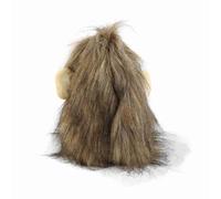 OVAQUIXI Lion Mane Wig for Cat, Soft Polyester Material, Funny Lion Hair Costume, Fun Accessory for Small Dogs and Cats (Cat Hood L)