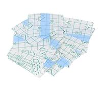 OVAQUIXI Makeup Disposable Hand Palette, Adhesive Mixing Tray and Beginners, 200 Pieces PU Film, Suitable for Makeup Artists and Salons