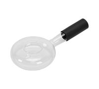 OVAQUIXI Manual Coffee Bean Roaster, Borosilicate Glass | Portable 23oz Capacity, Lightweight Kitchen Tool, Works for Coffee and Tea Roasting, Easy Rinse Cleaning