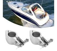 OVAQUIXI Marine Jaw Slide,316 Stainless Steel Boat Hinge Hardware,Precision Cast for Long-Lasting Use on Yachts and Boats (25mm)