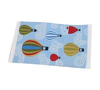 OVAQUIXI Mini Dollhouse Carpet with Beautiful Pattern, Bright Colors, and Easy-Care Rayon Thread Material [Birthday/Christmas ] for Dollhouse Bedroom/Living Room Decor (Cloud)