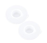 OVAQUIXI Mixer Bowl Cover, Plastic Airtight Lid for Tilt-Head Stand Mixers with Splatter Guard and 10 Inch Size, Ideal for Baking Enthusiasts