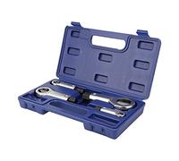 OVAQUIXI Nut Splitter Set, Carbon Steel Nut Removal Tool, 4Pcs Extractor for Stubborn Rusty Nuts, Ideal for Mechanics and Projects