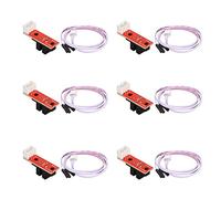 OVAQUIXI Optical Endstop Limit Switch PCB 5V Mechanical Limit Switch for RAMPS 1.4 6 Set for 3D Printer Endpoint Detection with Light Actuator Board for Mini Printer Users