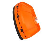OVAQUIXI Orange Plastic Cover 37x20cm String Trimmer Guard Replacement with Design for 26mm 28mm Brush Cutter Strimmer
