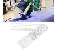 OVAQUIXI Orthopedic Ruler Multifunctional Goniometer Angle Ruler for Joint Measurement Occupational Plastic 21.5 X 5cm