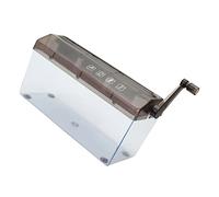 OVAQUIXI Paper Shredder Plastic Manual Operation for Home Office A4 Cutting Machine Tool 1 Unit (Black)