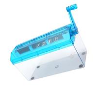 OVAQUIXI Paper Shredder Plastic Manual Operation for Home Office A4 Cutting Machine Tool 1 Unit (Blue)