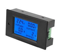 OVAQUIXI PEACEFAIR Digital LCD Voltage Meter Accurate Power Current Energy Meter for Home Use 80-260V 20A