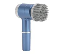 OVAQUIXI Portable Electric Scrubber, Low Consumption Cordless Brush for Kids, Bathroom, Kitchen, 5 Replaceable Heads, IPX7 LED Display for Kids