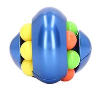 OVAQUIXI Portable Rotating Ball Puzzle, Toy to Relieve Stress and Exercise Color Discrimination, Suitable for Teenagers and Adults At Home (Blue)