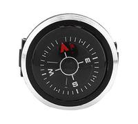 OVAQUIXI Portable Watch Band Slip Navigation Compass for Outdoor Survival Camping, Learning Tool for Kids, Aluminum Alloy, Black, 1.2",Boating
