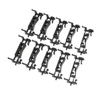 OVAQUIXI Premium Material Roof Support Trim Clip Long Lasting Use Fit for Mitsubishi Lancer Fit for EVO Fitment 10 Pcs