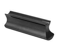 OVAQUIXI Professional Hawaiian Guitar Slide Bar, Beautiful Design, Solid Metal Construction, Superior Sustain for Electric Guitar Players, Approx. 7.7x1.9cm, 1 Count (Black)
