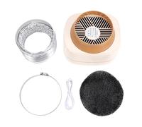 OVAQUIXI Range Hood,Portable Foldable Rechargeable Low Noise Desktop Kitchen Exhaust Fan for Indoor Outdoor BBQ Camping