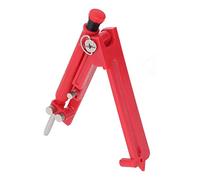 OVAQUIXI Scribing Tool Red Measuring Multi-Functional for Carpentry Marking Alignment Woodwork Tools Projects