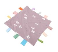 OVAQUIXI Sensory Security Blanket Colorful Labels Alleviate Anxiety Promote Motor Development for Curious Babies (#4)