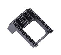 OVAQUIXI Sewing Machine Feed Dog, Iron Based Powder Metallurgy Replacement Part, for Designer 80 75Q Sapphire 85 965Q 960Q 930 Topaz 50 40 30 25 20