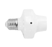OVAQUIXI Smart WiFi E27 Light Socket Remote Control Voice Compatible with Alexa Home No Wiring Required APP Timing Delay Sync for IOS AC90- E27 Bulb Base