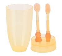 OVAQUIXI Soft Children's Toothbrush with Ultra Soft Bristles for The Care of Milk Teeth, Includes Storage Box