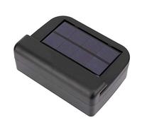 OVAQUIXI Solar Powered Car Ventilation Fan, 0.3W Abs Window Mount | Abs Housing, Window Mount, Air Circulation, Smoke Odor Removal, Rain Defogging, Universal Fit for Vehicle Use