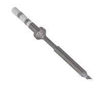 OVAQUIXI Soldering Iron Tip Stainless Steel Solder Tip Replacement Standard Size Easy Install Oxidation for TS100 TS101 Mini Electric Soldering Iron Users (TS-KU)
