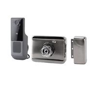 OVAQUIXI Solid State Biometric Fingerprint Technology with Screw Lock/Wi-Fi Smart Clamp for Home Security