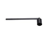 OVAQUIXI Stainless Steel Candle Snuffer, Straight Tube Wick Trimmer Cover with Plating Process, for Daily Life Use (Black)