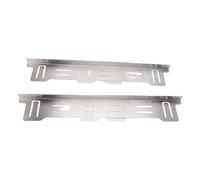 OVAQUIXI Stove Counter Gap Cover, Adjustable Stainless Steel Fillers, Stylish Design, for Your Kitchen and Various Stove Sizes (Silver)