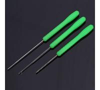 OVAQUIXI Stringer Hook Drill Needle Set, High Carbon Steel Fishing Rigging Kit for Bait Penetrating, 3pcs/set