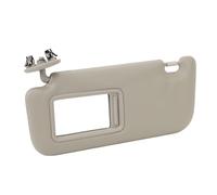 OVAQUIXI Sun Visor with Makeup Mirror, Side Window Sunshades Visor Beige Sunvisor Replacement (Left)