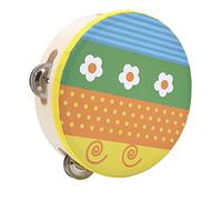 OVAQUIXI Tambourine Toy for Kids, Musical Instrument That Improves Grip to Develop Hand Strength, Ideal for Phonics Listening Practice